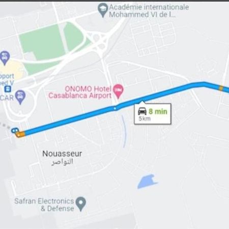 Adorable Apartamento A 8 Min Del Aeropuerto De Casablanca,Wifi Ultra Rapido Y Parking Gratis Derroua Εξωτερικό φωτογραφία